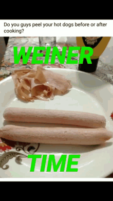 Weiner Weiner Time GIF - Weiner Weiner Time Hot Dog GIFs