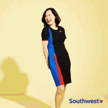 Southwest Stewardess GIF - Stewardess Southwest Dress GIFs