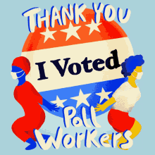 Thank You I Voted GIF - Thank You I Voted I Voted Today GIFs