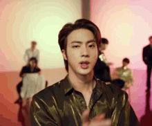 bts butter hotter remix kim seokjin jin sexy hot cross arms bts butter hotter remix kim seokjin jin sexy hot cross arms