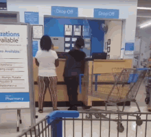 Walmart Pharmacy Line GIF - Walmart Pharmacy Line Dancing GIFs