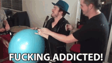 Fucking Addicted Balloon GIF - Fucking Addicted Addicted Addict GIFs