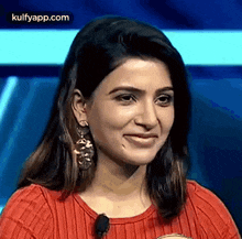 Smiling.Gif GIF - Smiling Evaru Meelo Koteeswarulu Samantha GIFs