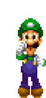 Luigi Mario And Luigi Sticker - Luigi Mario And Luigi Dance Stickers