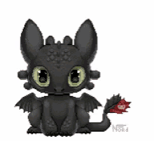 Baby Dragon Toothless GIF - Baby Dragon Toothless Pixel GIFs
