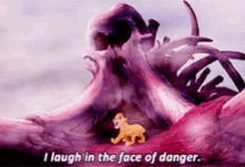 Lion King I Laugh GIF - Lion King I Laugh Face Of Danger GIFs