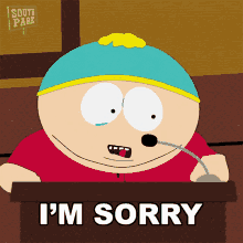 Im Sorry Eric Cartman GIF - Im Sorry Eric Cartman South Park GIFs