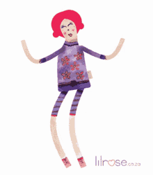 lilrose dancing doll walking moves