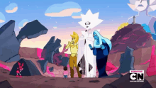 white diamond we come to earth live with you steven universe we come in peace