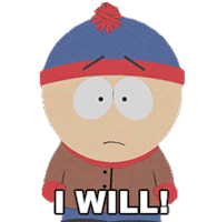 I Will Stan Marsh Sticker - I Will Stan Marsh South Park Stickers