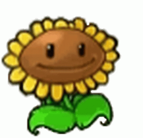 Sunflower Pvz Sticker.