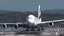 A380 Emirates GIF - A380 Emirates Landing Hard GIFs
