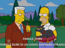 Homer Simpson Parole Dure GIF - Homer Simpson Simpson Omer GIFs