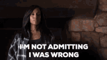 im not admitting i was wrong not wrong right stubborn olivia pope