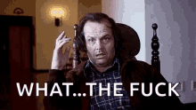 Jack Nicholson Confused GIF - Jack Nicholson Confused What The GIFs