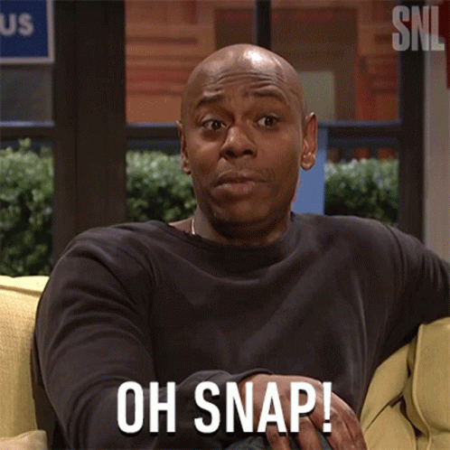 Oh Snap Dave Chappelle GIF - Oh Snap Dave Chappelle Saturday Night Live - D...