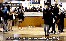 (Drops His Soda While Waiting In Line].Gif GIF - (Drops His Soda While Waiting In Line] Jb Got7 GIFs