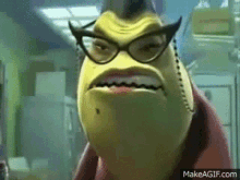 Monsters Inc Roz GIF - Monsters Inc Roz Papeleo GIFs