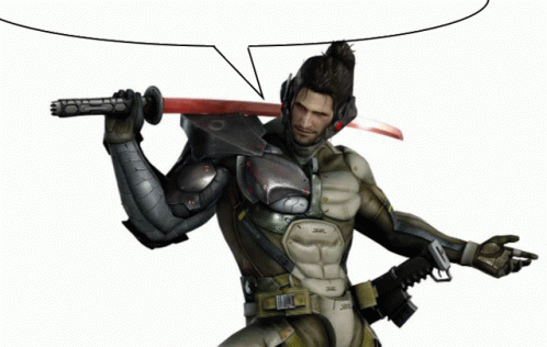 Metal Gear Rising Jetstream Sam Sticker Metal Gear Rising Jetstream Sam Discover Share Gifs