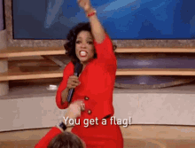 Oprah You Get A Flag GIF - Oprah You Get A Flag Flag GIFs