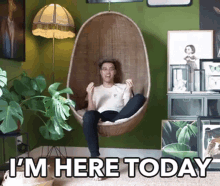 Im Here Today Greetings GIF - Im Here Today Greetings Im Here For You GIFs
