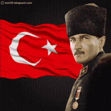 Atatürk Bayrak GIF - Atatürk Bayrak Türkiye GIFs