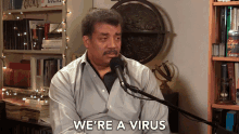 were a virus threat disease virus neil degrass tyson