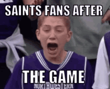 Saints Lose GIF - Saints Lose Crying GIFs