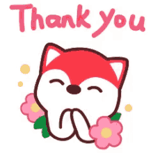fox thanky thank you thanks grateful fox thanky thank you thanks grateful