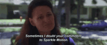 donnie darko i doubt your commitment sparkle motion commitment
