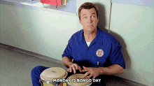 Scrubs Janitor GIF - Scrubs Janitor Monday Is Bongo Day GIFs