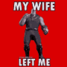 my wife left me thanos dancing dance moves