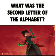 what was the second letter of the alphabet