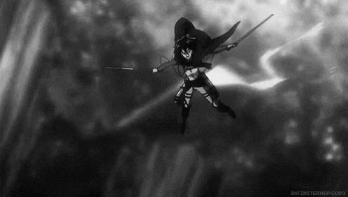 Mikasa,anime,fight,brawl,mad,angry,punch,sword,lightning,vengeance,revenge,...