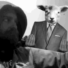 sheep counting justifiedarts2018 blackandwhite