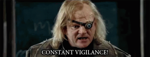 Alastor Moody Constant Vigilance GIF - Alastor Moody Constant Vigilance  Harry Potter - Descubre &amp; Comparte GIFs