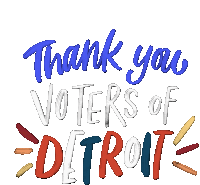Thank You Michigan Sticker - Thank You Michigan Election2020 Stickers
