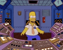 When You Get Into A Spinny Chair GIF - The Simpsons Spin Spinning GIFs