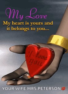 My Heart Belongs To You My Love GIF - My Heart Belongs To You My Love Heart GIFs