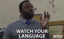 Watch Your Language Words GIF - Watch Your Language Words Talk GIFs