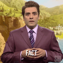 Fact Oscar Isaac GIF - Fact Oscar Isaac Saturday Night Live GIFs