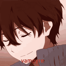 Vampyre Oreki Houtarou GIF - Vampyre Oreki Houtarou Hyouka GIFs