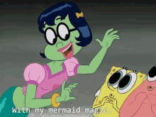 mermaid magic spongebob
