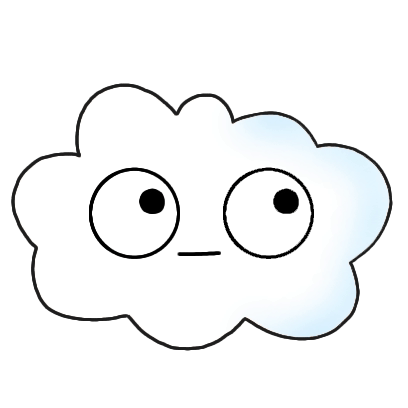 Cloud Emoji Sticker - Cloud Emoji Cute - Discover & Share GIFs