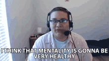 I Think That Mentality Is Gonna Be Very Healthy Good Thinking GIF - I Think That Mentality Is Gonna Be Very Healthy Good Thinking Good Perspective GIFs