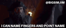 I Can Name Fingers And Point Names Pirates Of The Carribbean GIF - I Can Name Fingers And Point Names Pirates Of The Carribbean Pirates Of The Caribbean On Stranger Tide GIFs