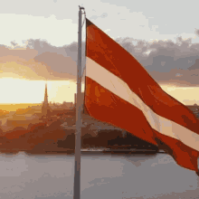 flag latvia