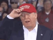 Trump Hat Hair GIF - Donald Trump GIFs