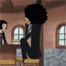 Brook One Piece GIF - Brook One Piece Spinning GIFs