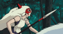 Princess Mononoke Running GIF - Princess Mononoke Running Forest GIFs